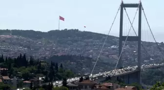 15 Temmuz Şehitler Köprüsü'nde bayram trafiği