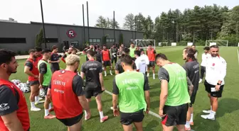A Milli Takım, ABD Maçı Hazırlıklarına Devam Ediyor