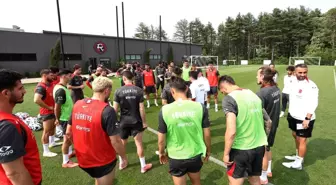 A Milli Takım, ABD Maçı Hazırlıklarını Sürdürüyor
