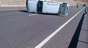 Hasankeyf'te Trafik Kazası: 1 Yaralı