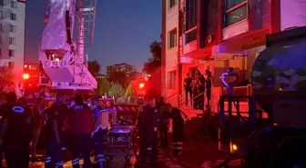 Diyarbakır'da Yangın: Mahsur Kalan Bebek Kurtarıldı