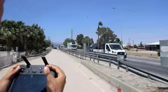 Hatay'da Dronlu Trafik Denetimi ile Ceza Uygulandı