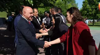 Düzce Üniversitesi'nde Kurban Bayramı Bayramlaşma Töreni