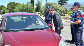 Bozdoğan Kaymakamı Polat'tan Kurban Bayramı Trafik Denetimi