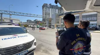Sultanbeyli'de Trafik Uygulaması Bayram Moral Kaynağı Oldu