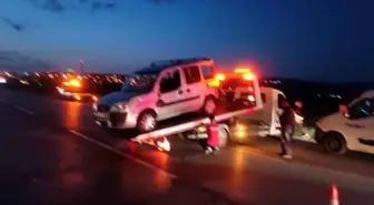 Ankara'da Zincirleme Trafik Kazası: Bir Yaralı