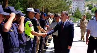 Bayburt Valisi Eldivan, Güvenlik Güçlerinin Bayramını Kutladı