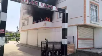 Diyarbakır'da Eve Sıcaklık Aşırı Artışla Yangın Çıktı