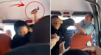 'Düzgün otur' deyip kadın yolcuya imdat çekiciyle saldırdı