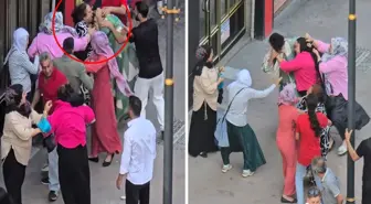 Kadınların kavgasında akıllara durgunluk veren görüntüler: Kafasını ısırmaya çalıştı