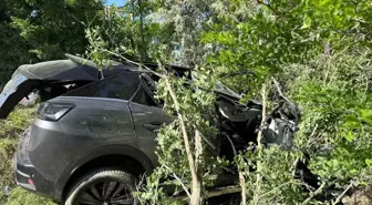 Afyonkarahisar'da Kontrolden Çıkan Araçta 3 Kişi Yaralandı