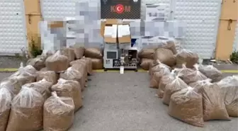 Kütahya'da Kaçak Tütün Operasyonu: 5 Şüpheli Gözaltında
