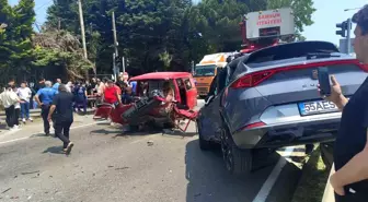 Samsun'da Trafik Kazası: 5 Yaralı