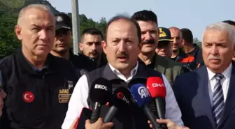 AFAD Başkanı Pehlivan, Sel Çalışmalarını İnceledi
