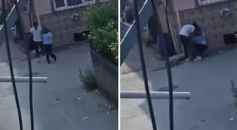 Tartıştığı kadını yol ortasında sürükleyip, zorla götürdü