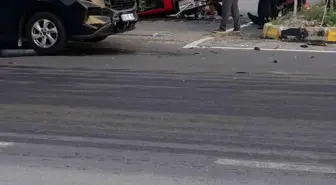 Akyurt'ta İtfaiye Aracının Takla Attığı Kaza