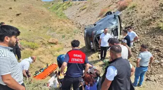 Bingöl'de Otomobil Kazasında 5 Yaralı