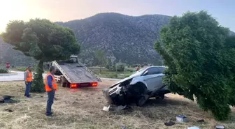 Çorum'da Otomobil Kazası: 2 Yaralı