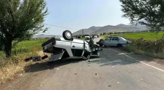 Kahramanmaraş'ta Trafik Kazasında 2 Yaralı