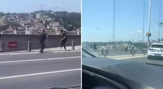 Elinde silahla 15 Temmuz Şehitler Köprüsü'nde intihara kalkıştı