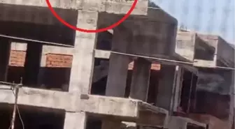 Kurbanlık Koç İnşaatın Üzerine Çıktı