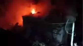 Bingöl'de Orman Yangını Bir Evi Tehdit Etti