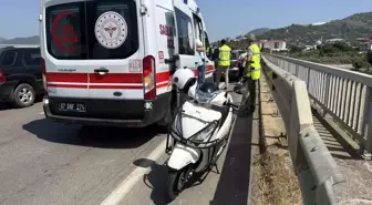Gazipaşa'da Otomobil ve Motosiklet Çarpıştı: 1 Yaralı
