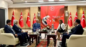 MHP, Bayramlaşma Programında Siyasi Heyetleri Kabul Etti