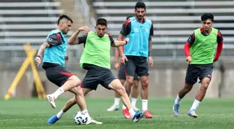 A Milli Futbol Takımı Meksika Maçına Hazırlanıyor