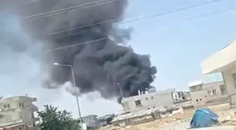Batman'da Şantiye Yangını: İtfaiye Hızla Müdahale Etti