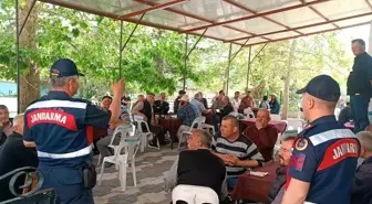 Eğirdir'de Jandarma'dan Boğulma Vakalarına Karşı Bilinçlendirme Faaliyeti