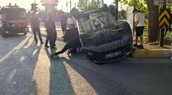 Elazığ'da Trafik Kazası: İki Yaralı
