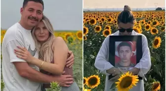 Şehit Polis Memuru Eşi, Eşini Fotoğraflarla Andı