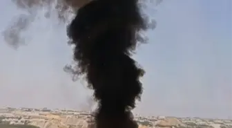Gebze'de Çöp Ayrıştırma Tesisinde Yangın Çıktı