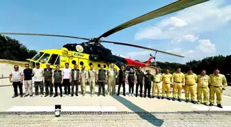 Bölge Müdürü Ülküdür, Yangınla Mücadele Ekiplerine Bayram Ziyareti Gerçekleştirdi