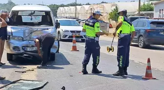 İznik'te Kamyonet Kazası: Bir Kadın Yaralandı