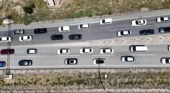 Kırıkkale'de Kurban Bayramı Dönüş Yoğunluğu Başladı