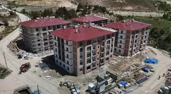 Gürün'de Afet Konutları Hızla Yükseliyor