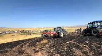 Ankara'da Yangın: 57 Dönüm Tarla Zarar Gördü