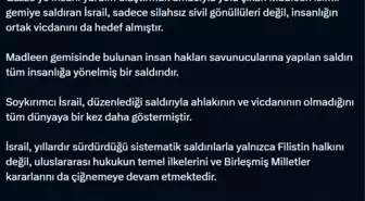 Bakan Tunç: 'Katil İsrail, bir kez daha hukuk tanımazlığını gözler önüne sermiştir'