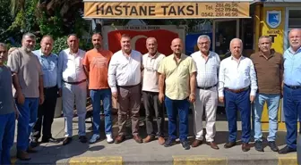 İzmir Şoförler ve Otomobilciler Esnaf Odası Başkanı Bayramda Esnafı Ziyaret Etti