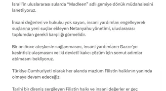 Cevdet Yılmaz'dan İsrail'e Tepki