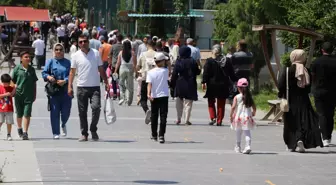 Kurban Bayramı'nda Kayseri Hayvanat Bahçesi'ne Yoğun İlgi