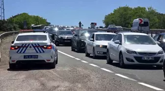 Kemikli Rampaları'nda Bayram Dönüş Yoğunluğu