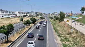 Kurban Bayramı Dönüş Yolunda Trafik Yoğunluğu