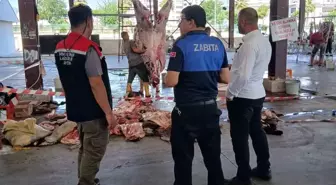 Nazilli'de Kurban Kesimlerinde Kontroller Sıkı Tutuluyor