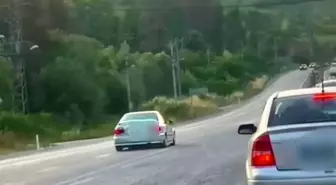 Bartın'da Tehlikeli Sürüş Yapan Sürücünün Ehliyeti Alındı