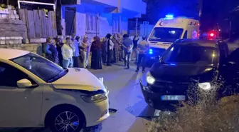 Tekirdağ'da Alkollü Sürücü Park Halindeki Araca Çarptı