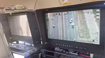 Ankara'da Helikopter Destekli Trafik Denetimi