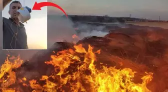 'Buğday tarlaları bilerek yakılıyor' tezini doğrulayan düzenek